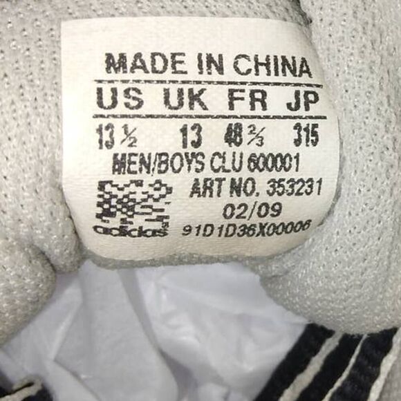 Adidas Scorch 9 Superfly Men's Pre-owned Black Football Cleats - sz. 13 1/2 - Picture 6 of 6